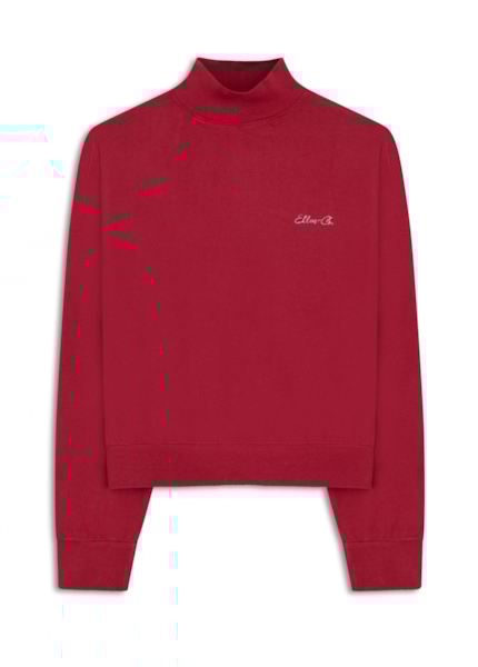Moletom Ellus Turtleneck Vermelho