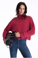 Moletom Ellus Turtleneck Vermelho