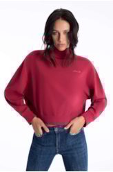 Moletom Ellus Turtleneck Vermelho