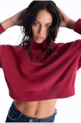 Moletom Ellus Turtleneck Vermelho