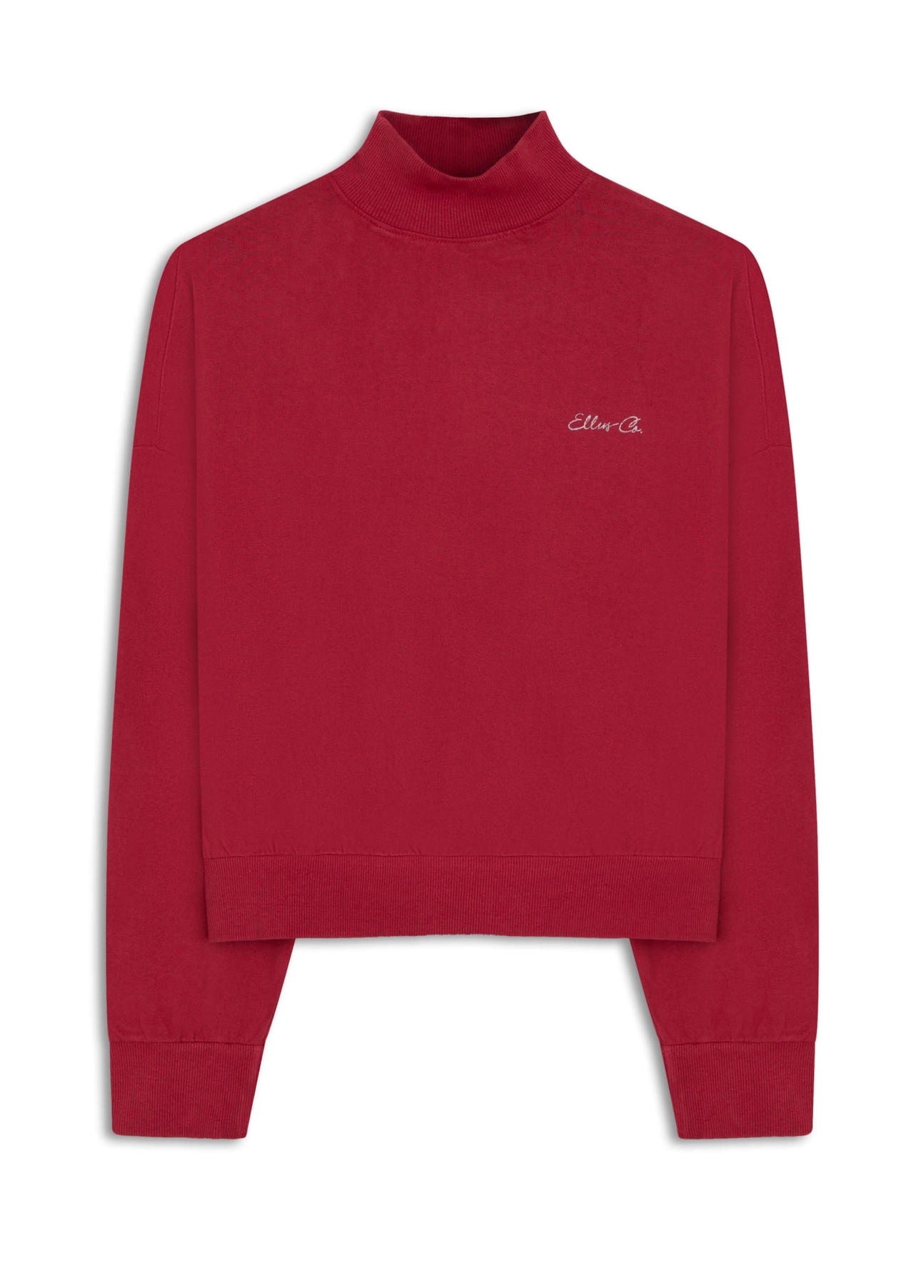 Moletom Ellus Turtleneck Vermelho