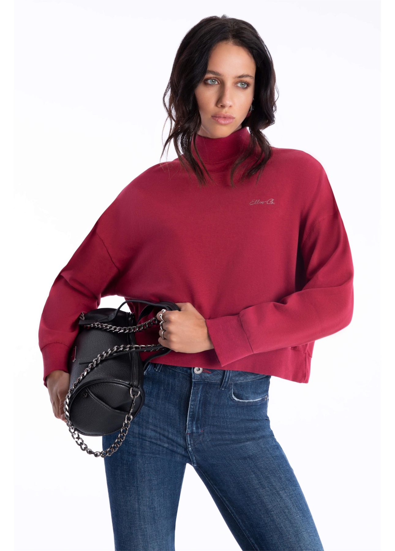 Moletom Ellus Turtleneck Vermelho