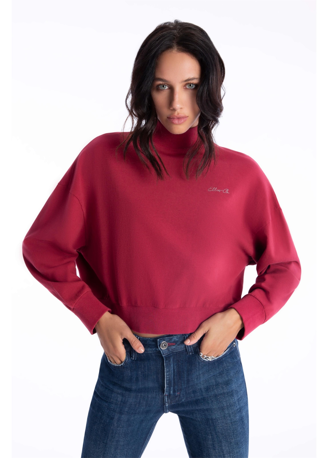 Moletom Ellus Turtleneck Vermelho