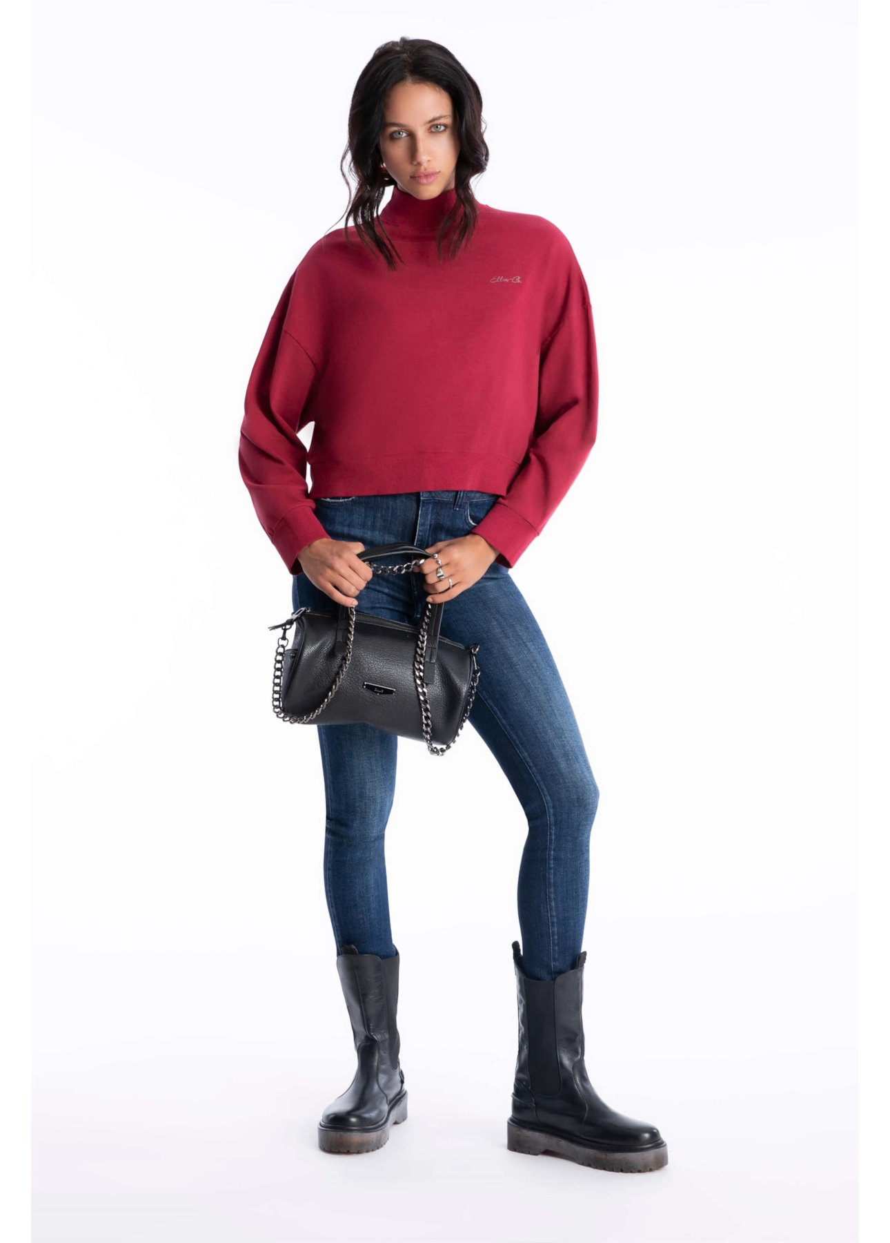 Moletom Ellus Turtleneck Vermelho