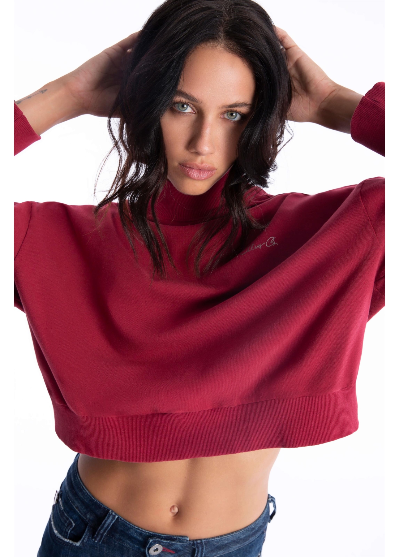 Moletom Ellus Turtleneck Vermelho