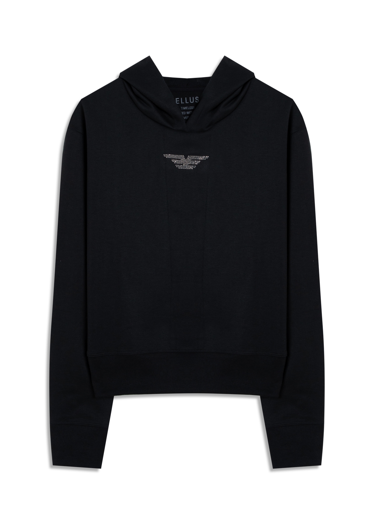 Moletom Ellus Velvet Easa Preto