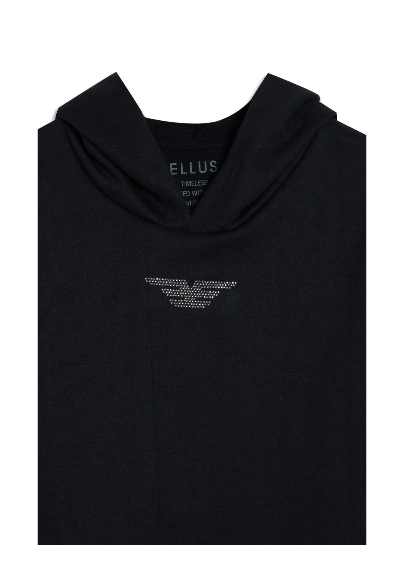 Moletom Ellus Velvet Easa Preto