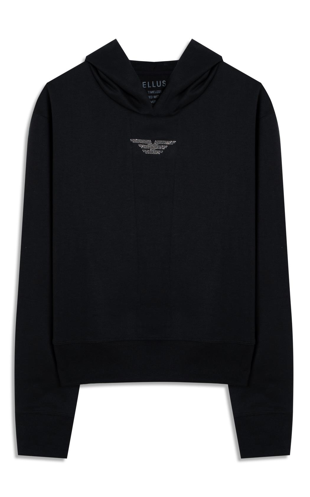Moletom Ellus Velvet Easa Preto