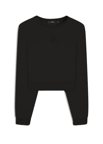 Moletom Felpado Minimal Preto