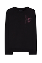 Moletom Fleece College Preto