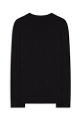 Moletom Fleece College Preto