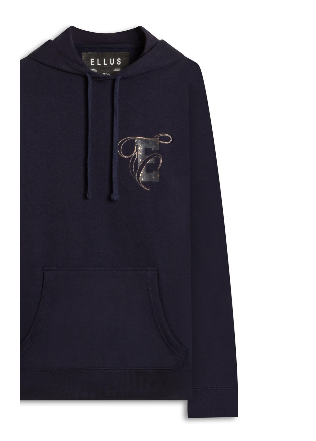 Moletom Fleece e College Dark Navy