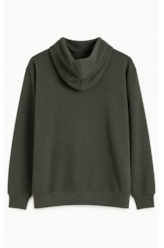 Moletom Fleece e College Verde Militar