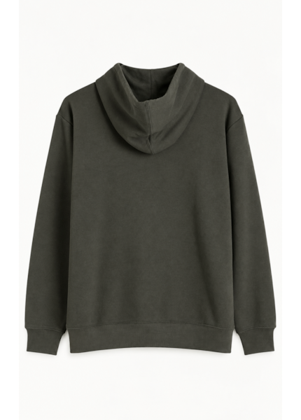 Moletom Fleece e College Verde Militar