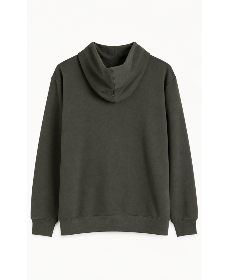 Moletom Fleece e College Verde Militar