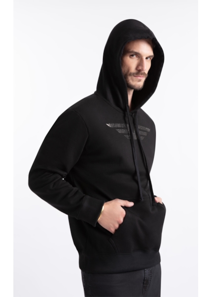 Moletom Fleece Easa Preto