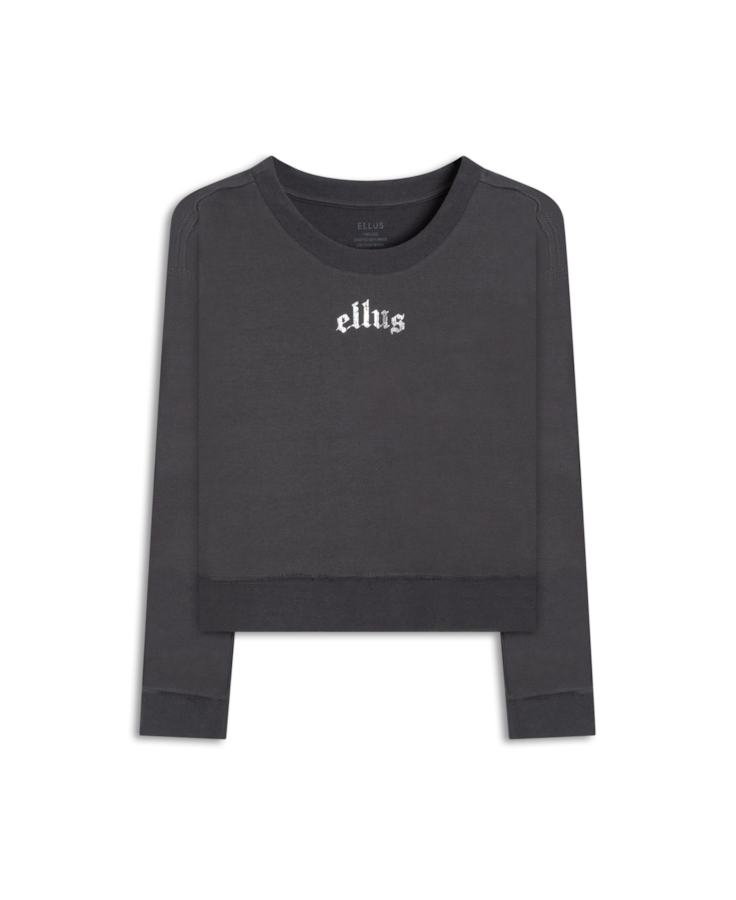 Moletom Fleece Ellus Gothic Plumbo