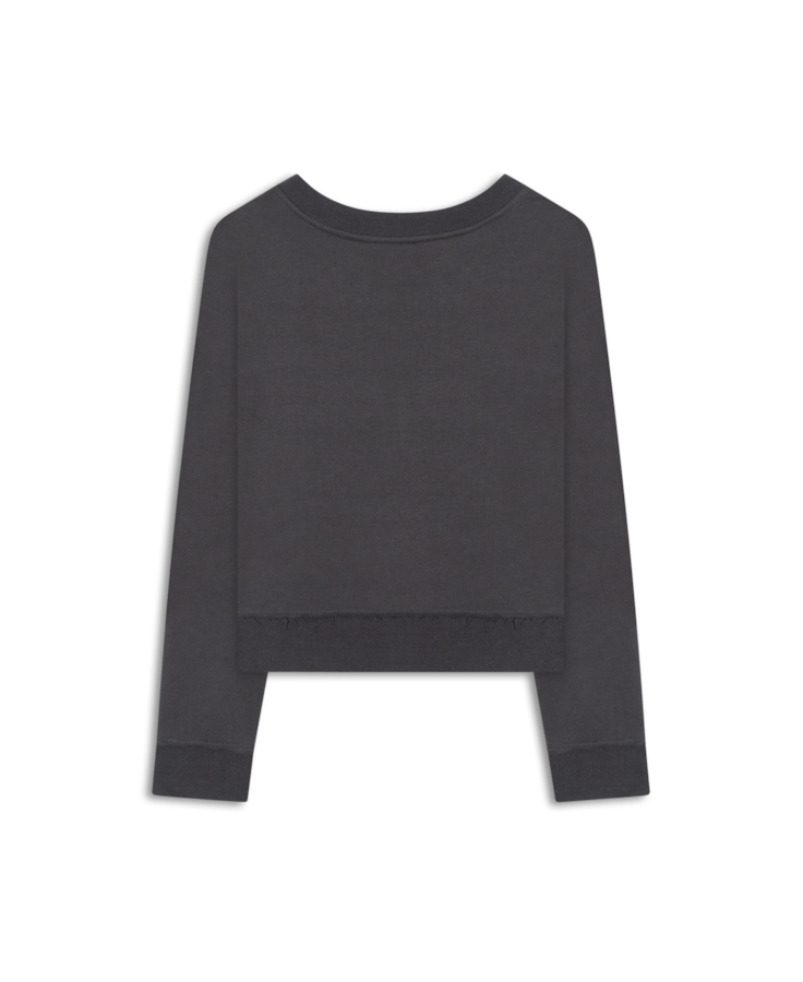 Moletom Fleece Ellus Gothic Plumbo