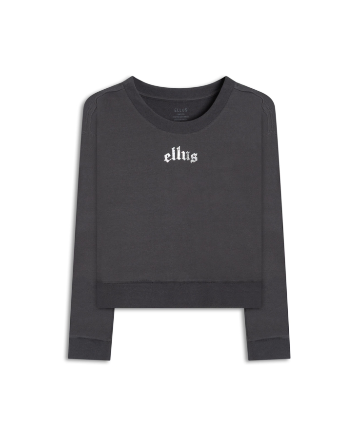 Moletom Fleece Ellus Gothic Plumbo