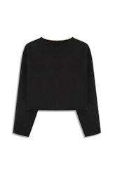 Moletom Fleece Rhinestone Preto