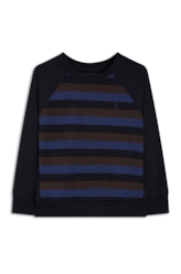 Moletom Fleece Striped Ellus Azul Bic