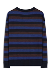 Moletom Fleece Striped Game Club Dark Navy