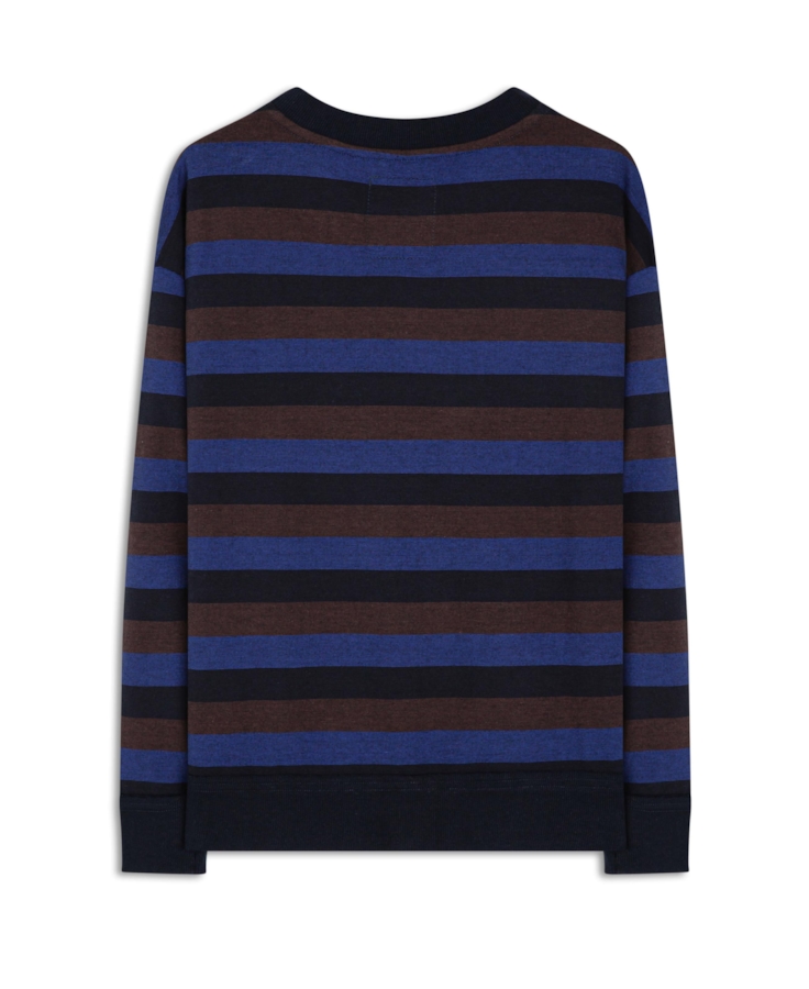 Moletom Fleece Striped Game Club Dark Navy
