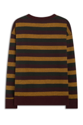 Moletom Fleece Striped Game Club Dark Wine