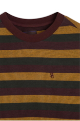 Moletom Fleece Striped Game Club Dark Wine