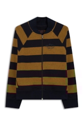 Moletom Fleece Striped Game Club Zíper Bamboo