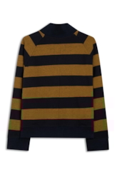 Moletom Fleece Striped Game Club Zíper Bamboo