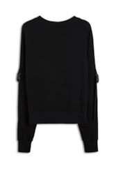 Moletom Fleece Utilitary Detail Ml Preto