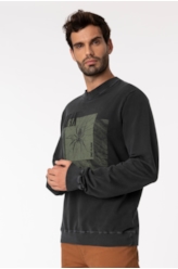 Moletom Freak Stoned Careca Preto
