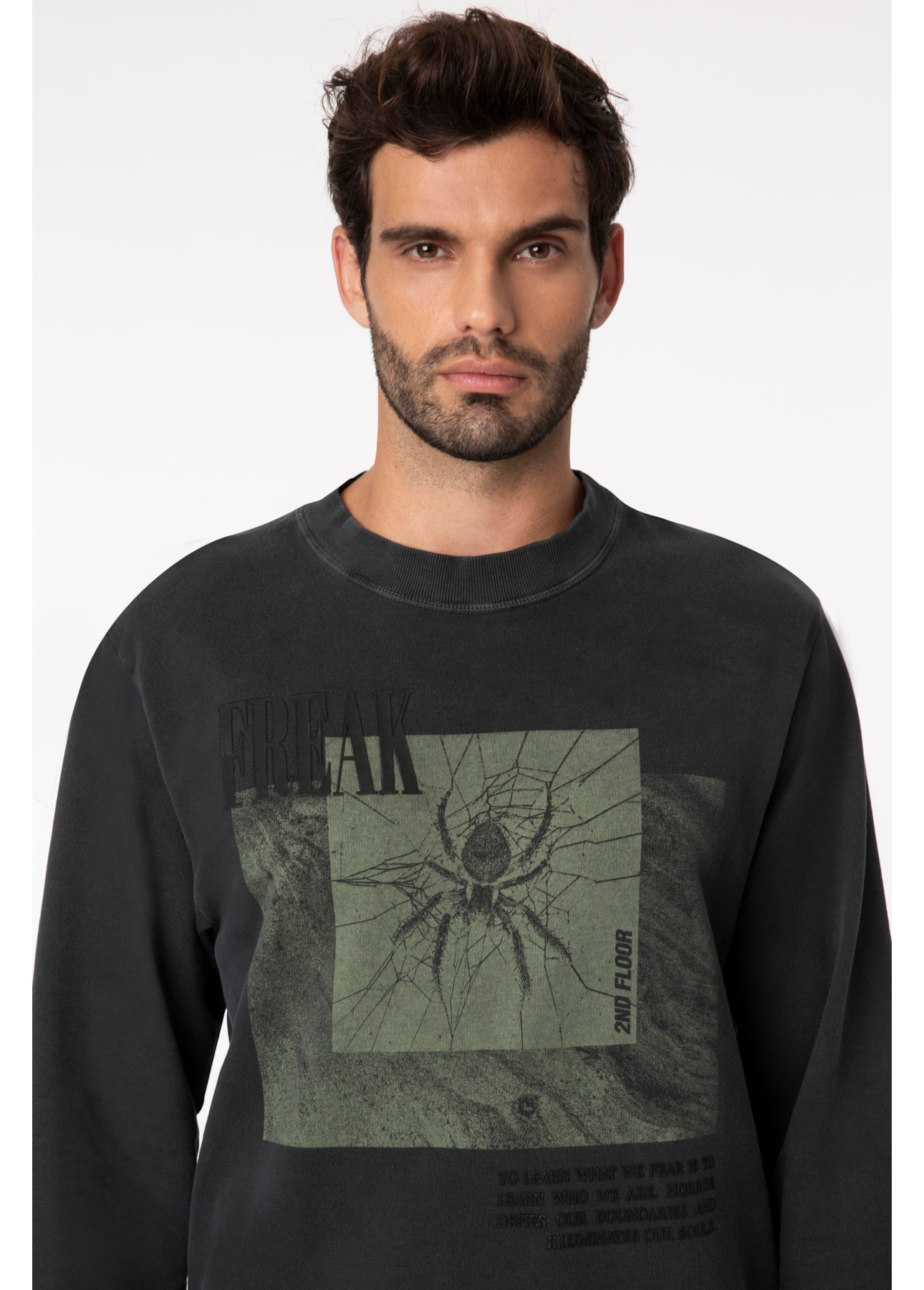Moletom Freak Stoned Careca Preto