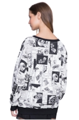 Moletom Geek Space Off White