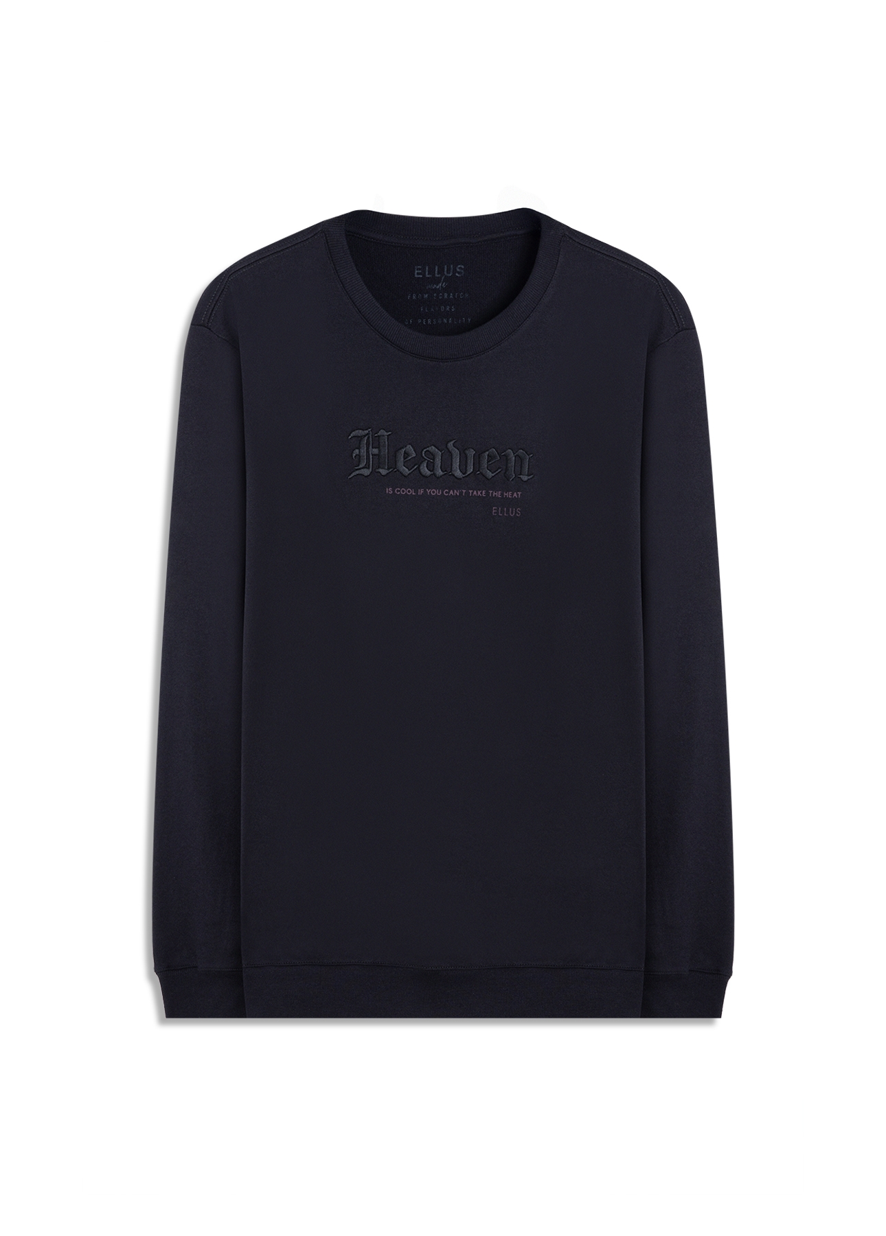Moletom Heaven Embroidery Preto