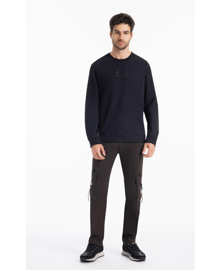 Moletom Heaven Embroidery Preto