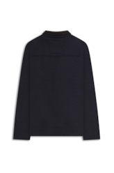 Moletom High Neck Collar Dark Navy
