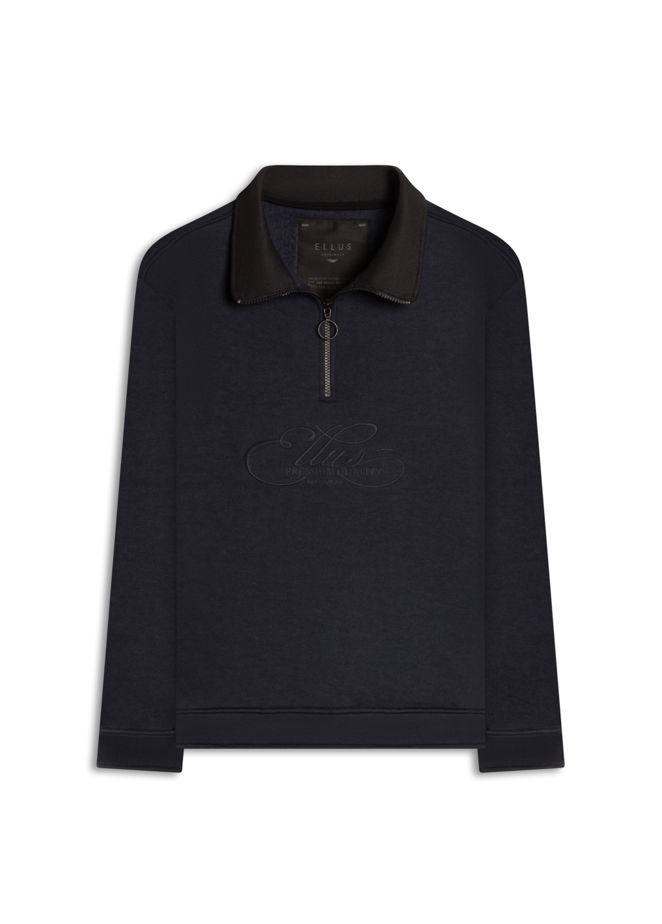 Moletom High Neck Dark Navy