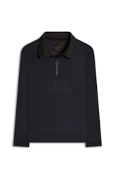 Moletom High Neck Dark Navy
