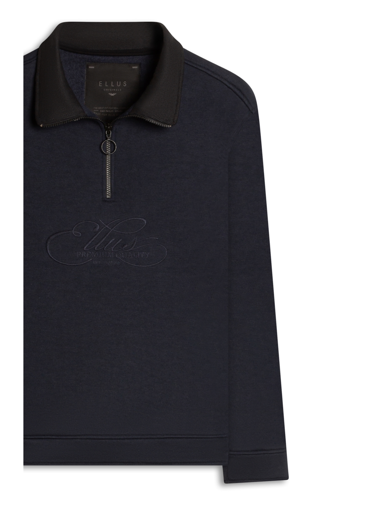 Moletom High Neck Dark Navy