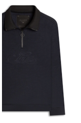 Moletom High Neck Dark Navy