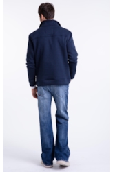 Moletom High Neck Dark Navy