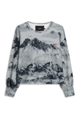 Moletom Landscape Box Off White