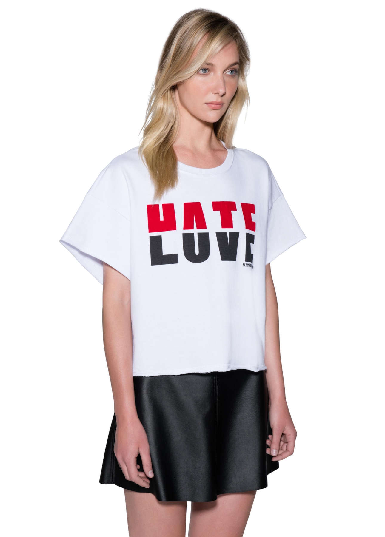 Moletom Love Hate Boxer Branco