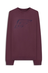 Moletom Maxi Easa Careca Bordeaux