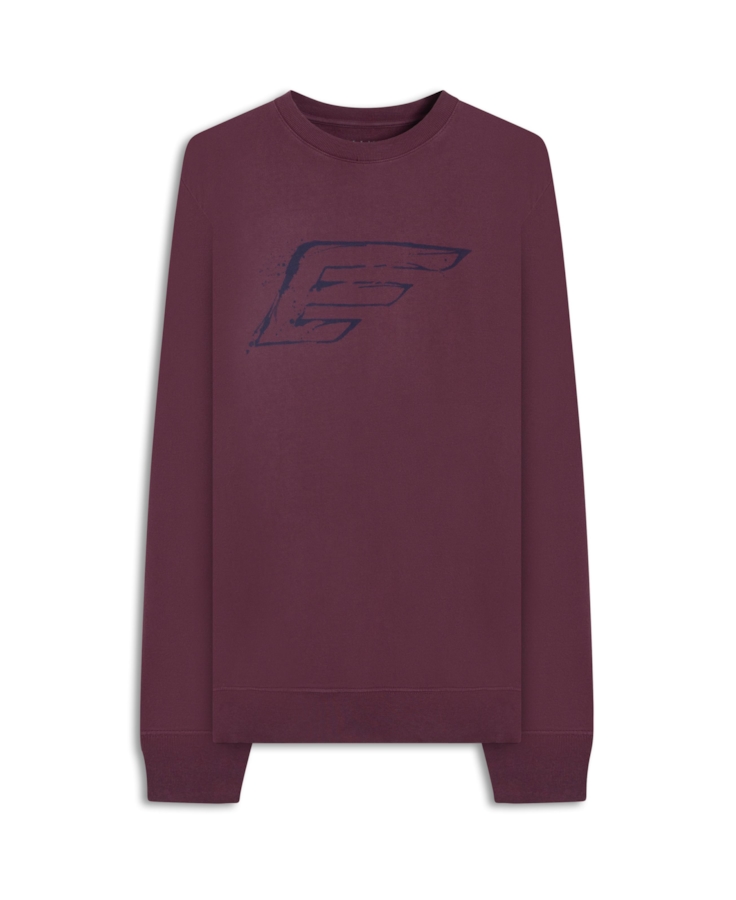 Moletom Maxi Easa Careca Bordeaux