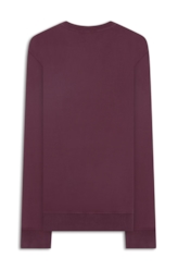 Moletom Maxi Easa Careca Bordeaux