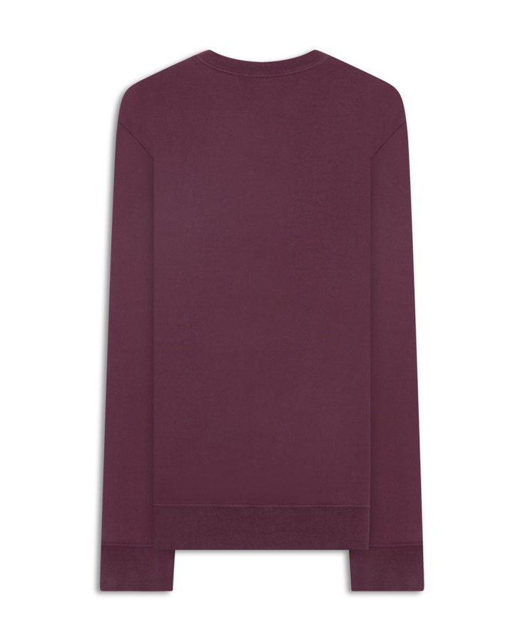 Moletom Maxi Easa Careca Bordeaux