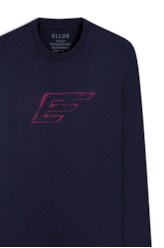 Moletom Maxi Easa Careca Dark Navy
